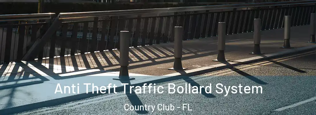 Anti Theft Traffic Bollard System Country Club - FL