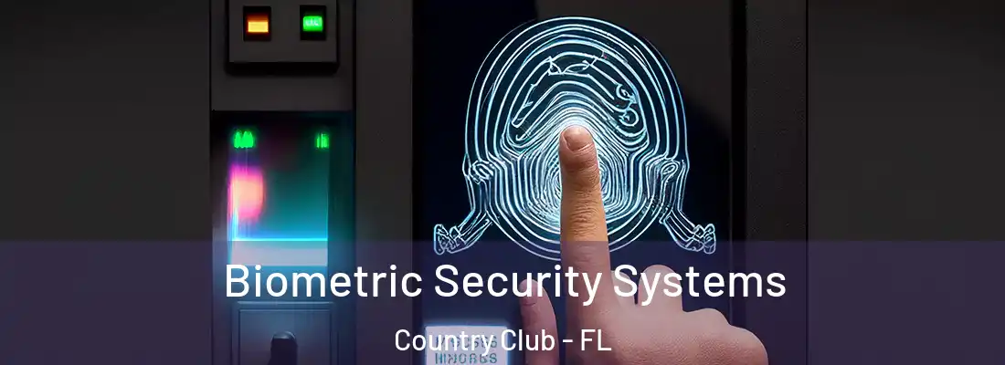 Biometric Security Systems Country Club - FL