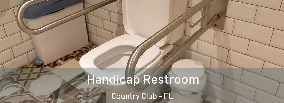 Handicap Restroom Country Club - FL